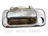 Land Cruiser FJ80 2 x Front Outer Door Handles Chrome Keyhole (1990-1997)