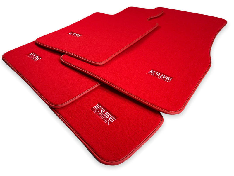 BMW X5 Series F15 (2014-2018) - ER56 Design Premium Red Floor Mats
