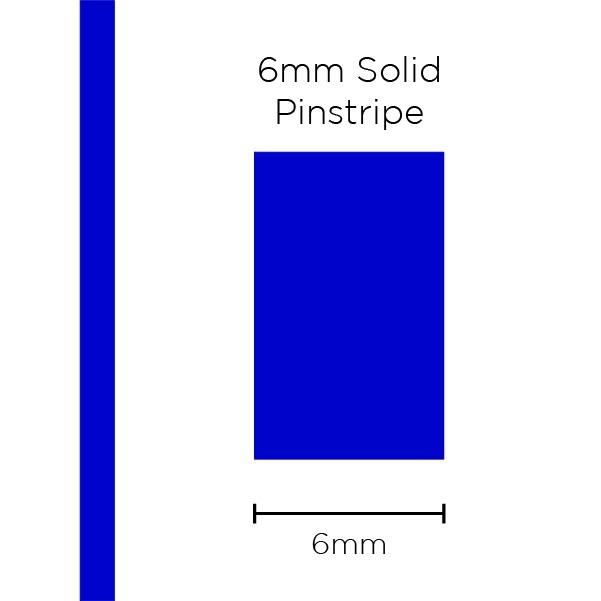 Saas Pinstripe Solid Dark Blue 6mm x 10m 1215
