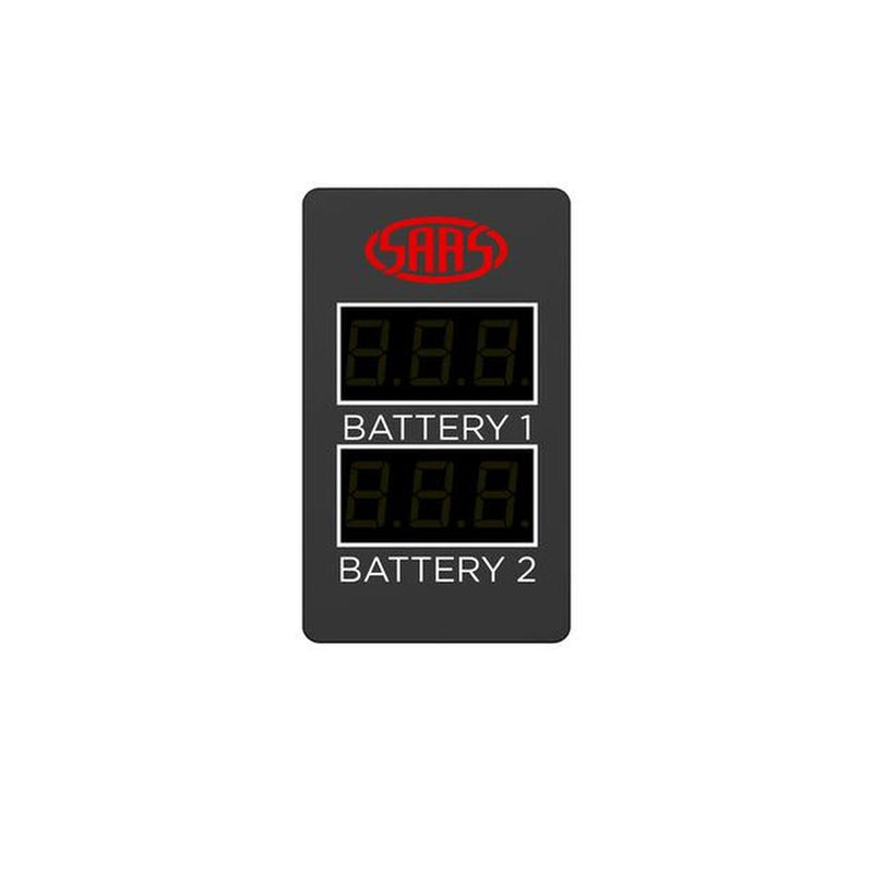 Saas Dual Volt Digital Switch Gauge 8-18V (Suits Toyota)