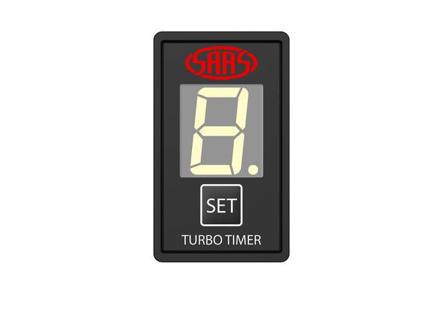 Saas Turbo Timer Digital Switch Gauge Auto (Suits Toyota)