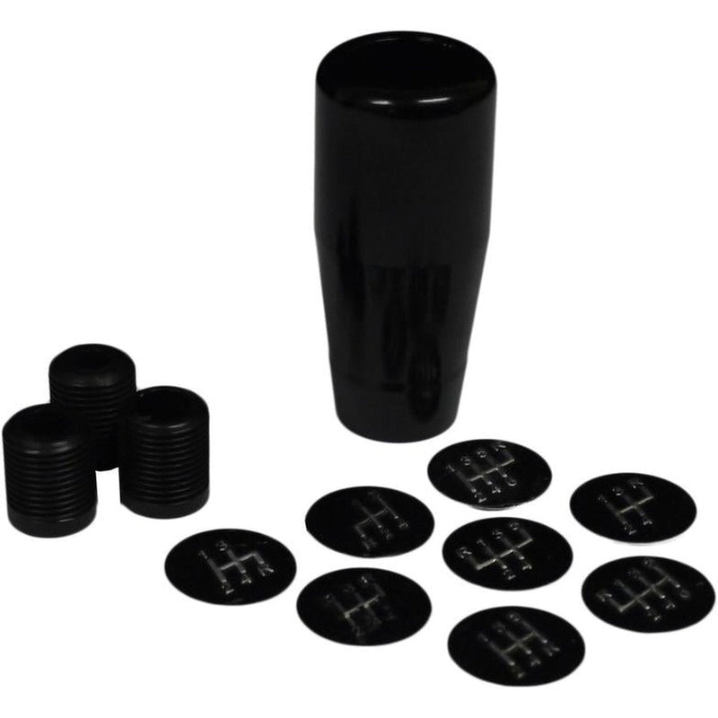 Saas Gear Knob - Billet Black Aluminium SGK3403B