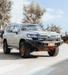 MCC Rocker 078-01SQL Single Low Loop Bull Bar - Toyota LandCruiser 300 2022+ - Image 2