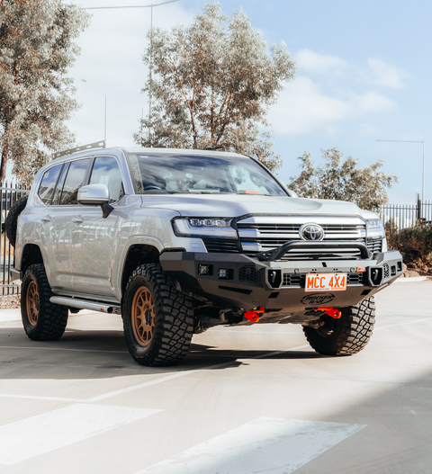 MCC Rocker 078-01SQL Single Low Loop Bull Bar - Toyota LandCruiser 300 2022+ - Image 2