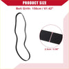 Black serpentine belt strap 2.5cm wide epdm quality replacement for toyota highlander 2008-2009 girth 156cm