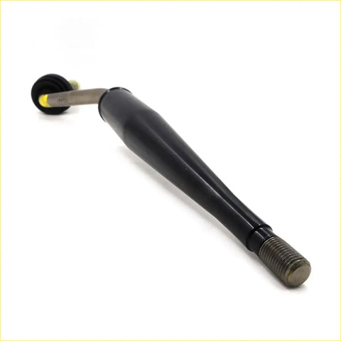 Shift lever assembly for toyota hilux 4wd 2004-2015 with black rubber tip, threaded metal end, and yellow accent