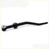 Black metal short shifter lever for Acura Integra 90-01 with spherical ball joint and threaded end visible