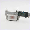 Side marker turn signal light for Toyota Hilux N140 N160 1997-2005 with clear ribbed rectangular lens and black frame