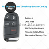 Jeep Grand Cherokee Smart Remote Key (2014-2019)