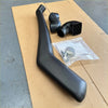Black rubberized curved air intake tube with matching plastic connectors for snorkel on holden colorado 2012-2020