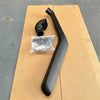 Black plastic snorkel tube with curved intake elbow and mesh grille for snorkel mazda bt-50 2006-2011