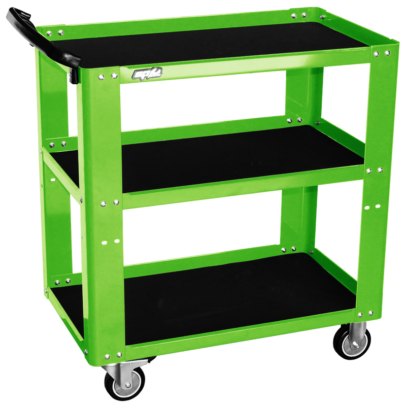 SP Tools Professional Service Trolley 3 shelf Adjustable