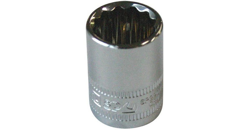 SP Tools Socket 1/2"Dr 12PT Metric 22mm