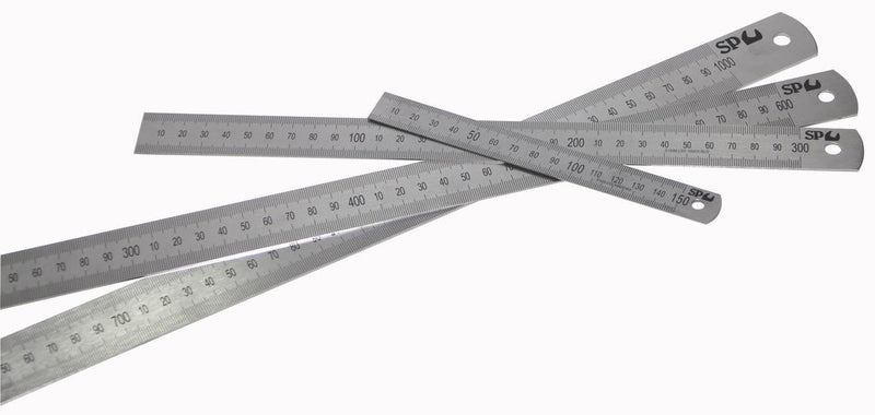 SP Tools Ruler Stainless Steel 150x18x0.8