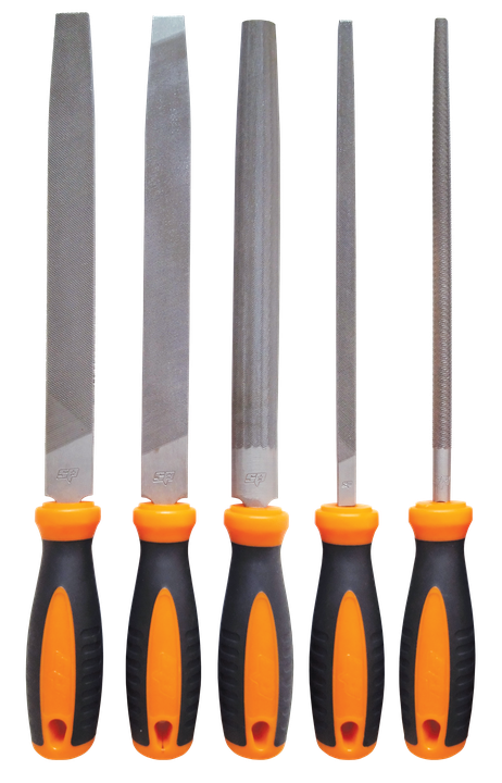 SP Tools File Set 5pc 254mm(10")