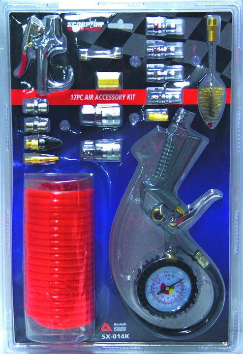 SP Tools 17Pc Air Accessories Kit