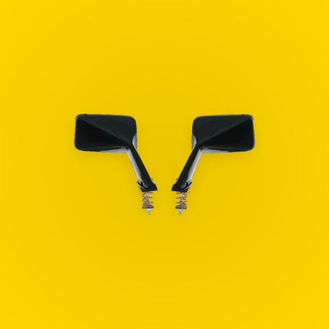 Square Fender Mirror x2 for Toyota Hilux RN20-RN85 1972-1997