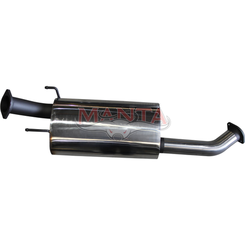 Manta Patrol Y62 5.6L V8 3in Single Centre Muffler