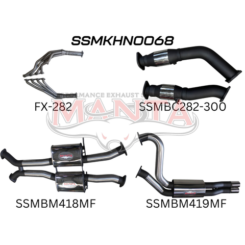Manta VP VR VS Sedan 5L V8 IRS 3in Dual With Extractors