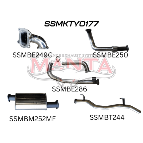 Manta HZJ78 Landcruiser 4.2L 6cyl Troop Carrier, With