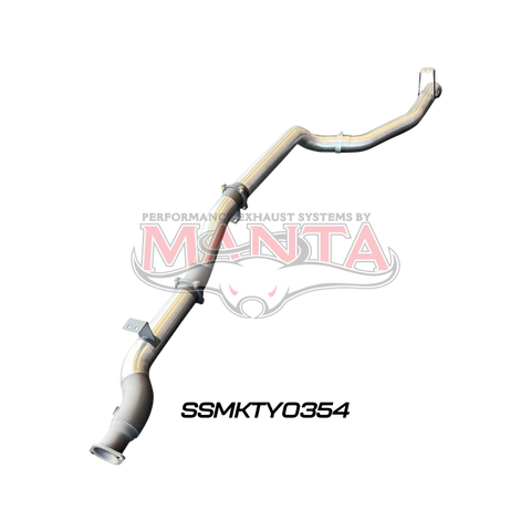 Manta VDJ79 Single & Dual Cab Ute 4in DPF Back for