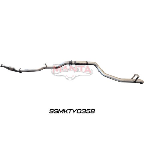 Manta VDJ79 Single & Dual Cab Ute 4in Turbo Back for