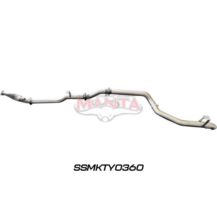 Manta VDJ79 Single & Dual Cab Ute 4in Turbo Back for