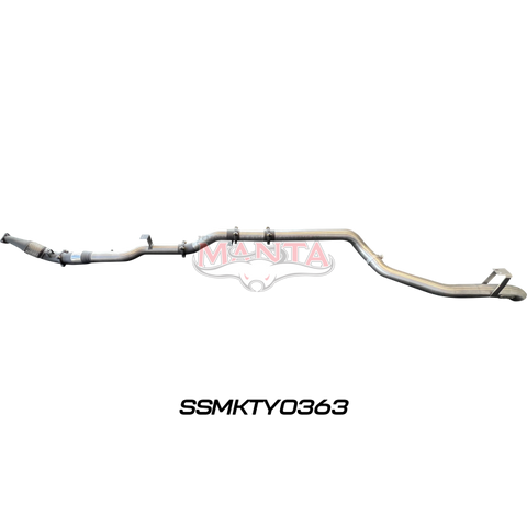 Manta VDJ79 Single & Dual Cab Ute 4in Turbo Back for