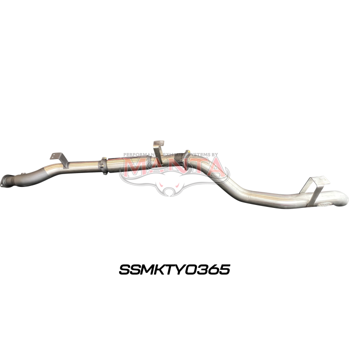 Manta VDJ76 4.5L V8 Wagon 4in DPF Back with Muffler