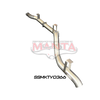 Manta VDJ76 4.5L V8 Wagon 4in DPF Back without Muffler