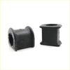 Black rubber stabilizer bushings with cylindrical shape and rounded edges for toyota hilux 1984-1988