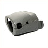 Gray plastic matte finish motorcycle handlebar clamp with molded design for toyota hilux steering column cover