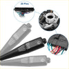 Black and gray plastic windshield wiper mist control switches with white mist off lo hi labeling for toyota truck steering multifunction switch