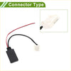 Black rectangular car audio adapter with red and black wires and white connector for toyota 4runner stereo radio harness