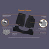 Sunland Floormats fits Mazda 3 (BL) 3 Piece - Charcoal
