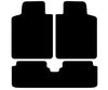 Sunland Floormats fits Isuzu MU-X (LS-M) 3 Piece - Black