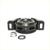Black industrial-style support bearing with flanged ends, central hub, silver nut, and rubber seals for Toyota Hilux 2015-2024
