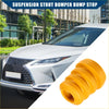 Bright orange rubber suspension strut bumper stop with concentric circular ridges for Toyota Avalon XL 1995-2004