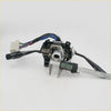 Black plastic and metal steering wheel control stalk switch with wiring harness for toyota hilux ln60 ln61 ln65 yn60 1984-1989