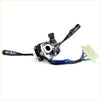 Black plastic steering column switch assembly with white housing and wiring for Toyota Hilux LN60 LN61 LN65 YN60 1984-1989
