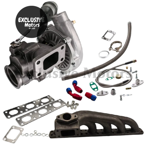 BMW E36 E46 M52TUB20 T3/T4 Turbocharger Kit