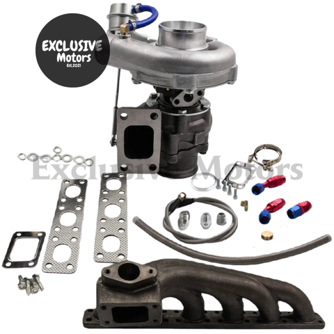 BMW E36 E46 M52TUB20 T3/T4 Turbocharger Kit