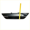 Black glossy plastic tail gate handle with integrated latch for Toyota Hilux Revo 2015-2023 shown from back side
