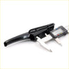 Black plastic tail gate lock handle for toyota hilux 4runner 1979-1997 with digital caliper measuring it