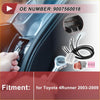 Black and white automotive wiring harness connector with orange plastic housing for toyota 4runner tail light socket 2003-2009