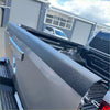 Black textured bed liner tailgate cover for mitsubishi triton 2024 back side showing durable truck protection