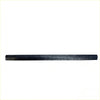 Black rectangular stone slab with polished smooth surface and subtle speckled texture as tailgate cover for mitsubishi triton 2024+ textured black