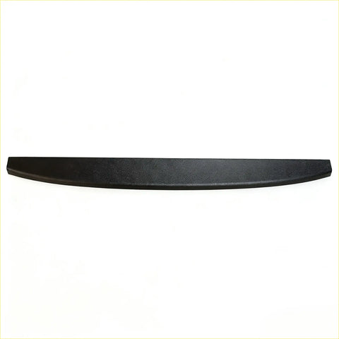 Black textured plastic tailgate cover trim piece for isuzu d-max 2021-2023 shown from the back side