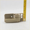 Tan beige plastic door handle pull with integrated latch for toyota hilux sr5 2004-2013 shown from back side