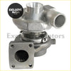 Silver metallic td06-11a-8 turbo for mitsubishi canter 4d31t with polished turbine housing and machined ports